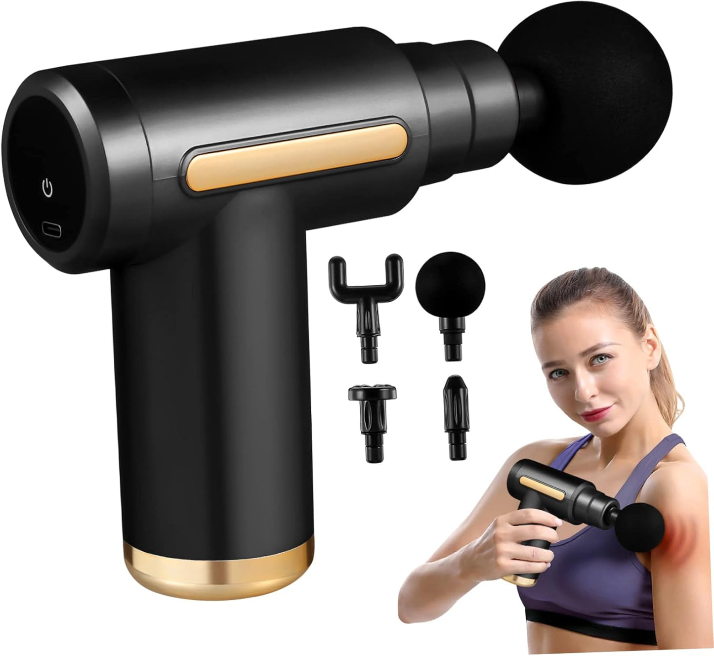 Mini Pistola Masajeador muscular