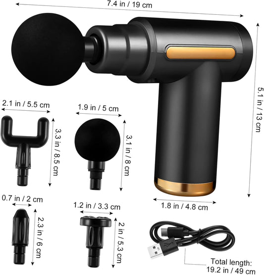 Mini Pistola Masajeador muscular