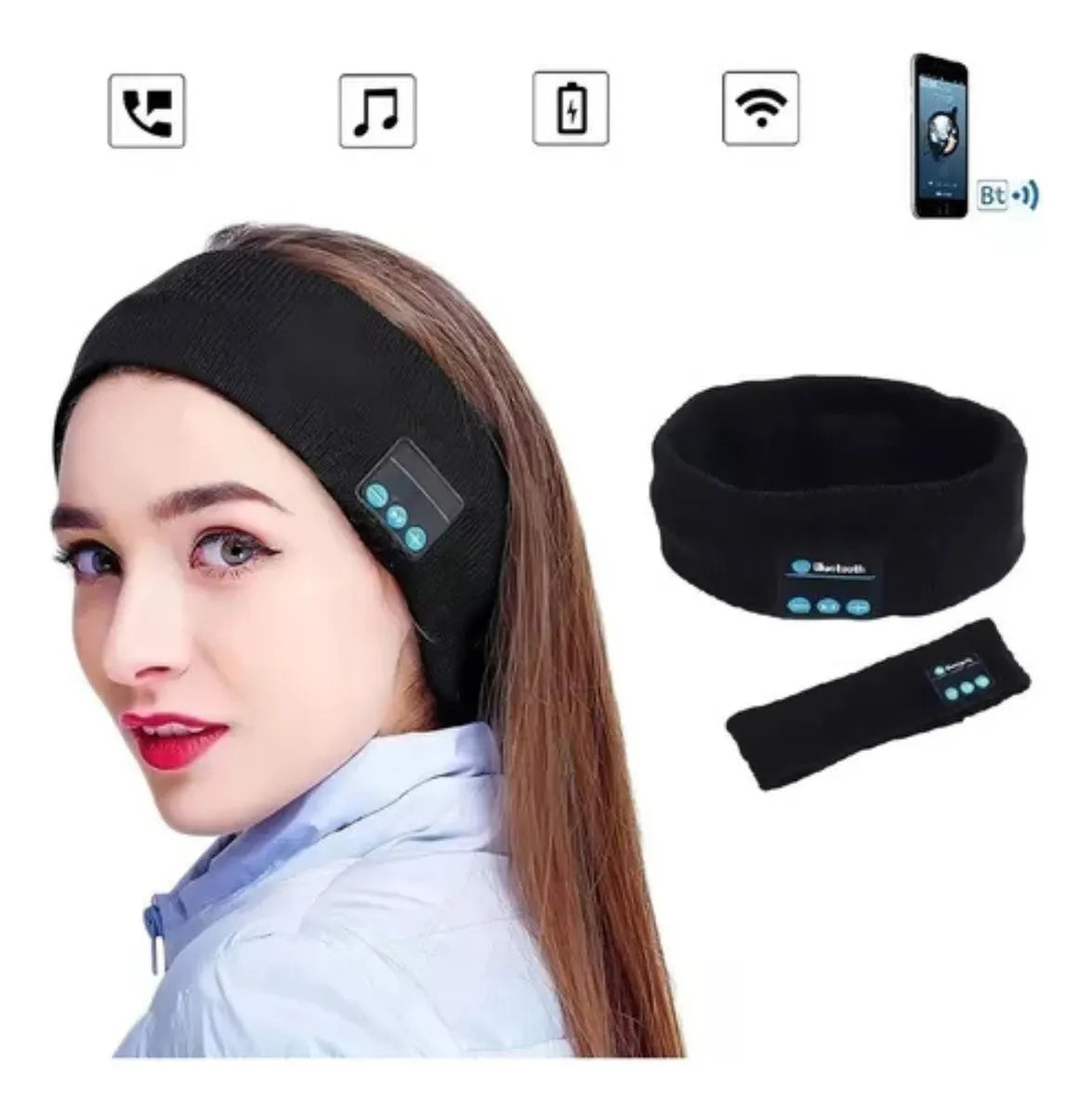 Diadema Balaca Banda Deportiva Bluetooth