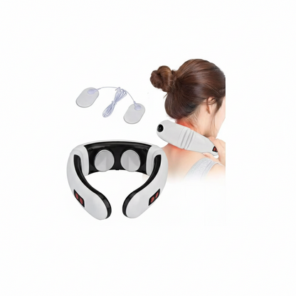 MASAJEADOR DE CUELLO CON ELECTRODOS