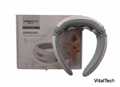 MASAJEADOR DE CUELLO CON ELECTRODOS