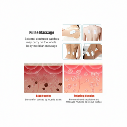 MASAJEADOR DE CUELLO CON ELECTRODOS