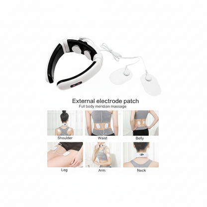 MASAJEADOR DE CUELLO CON ELECTRODOS